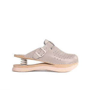 Spring Sole Clog - Pearl