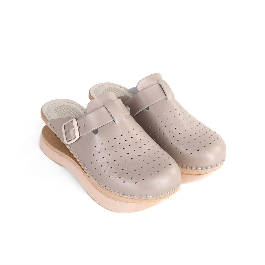 Spring Sole Clog - Pearl - Image 2