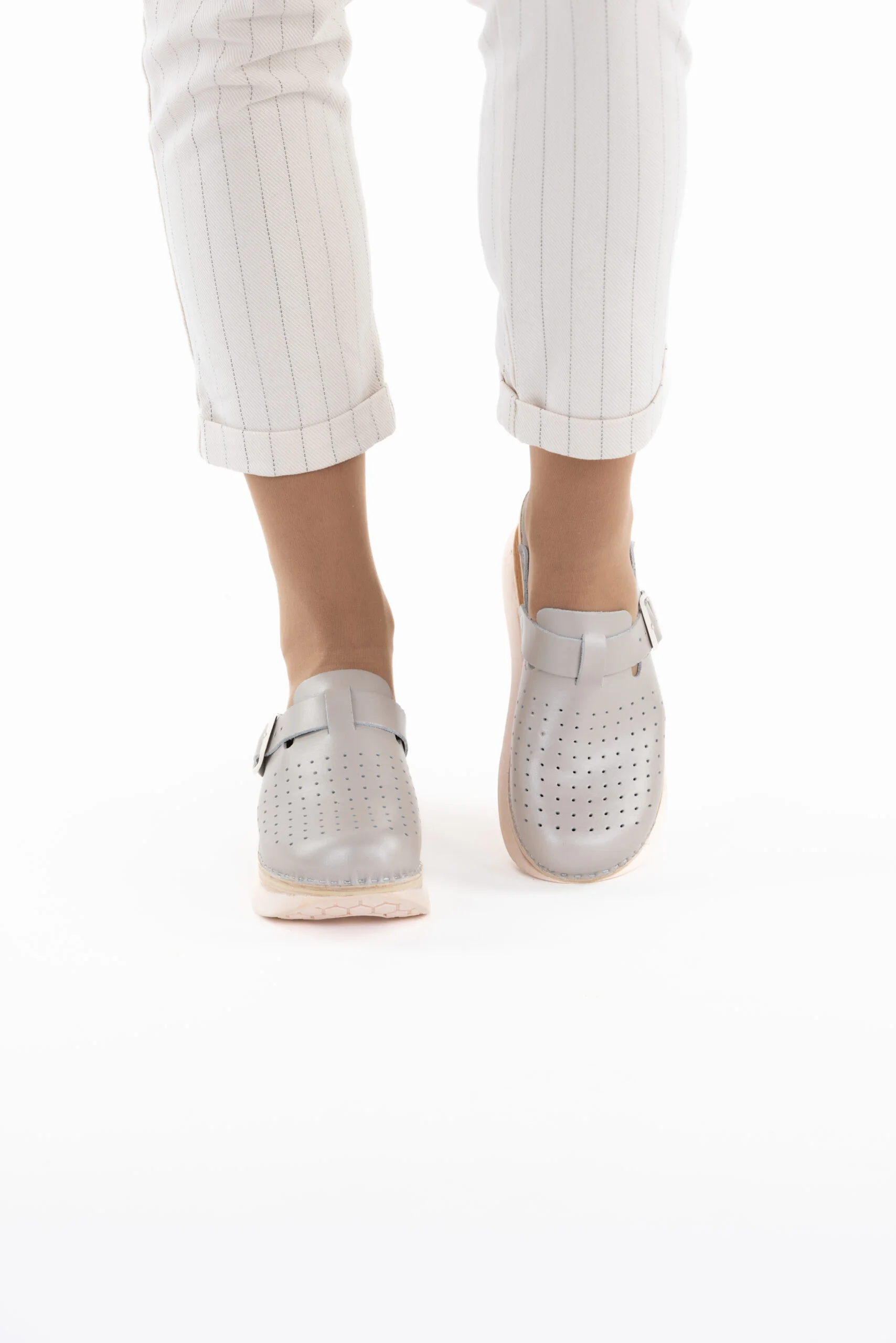 Spring Sole Clog - Pearl - Image 5