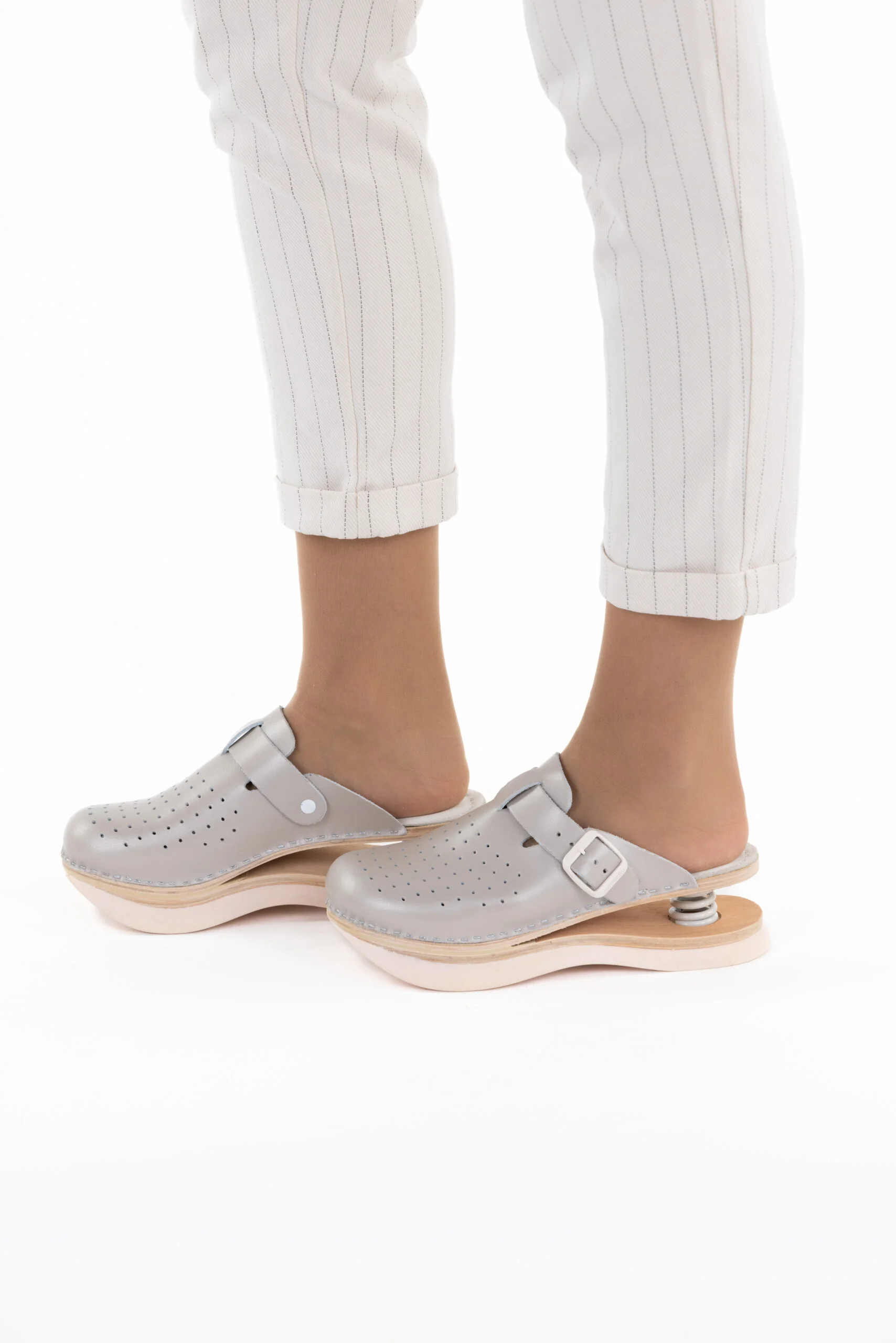 Spring Sole Clog - Pearl - Image 6